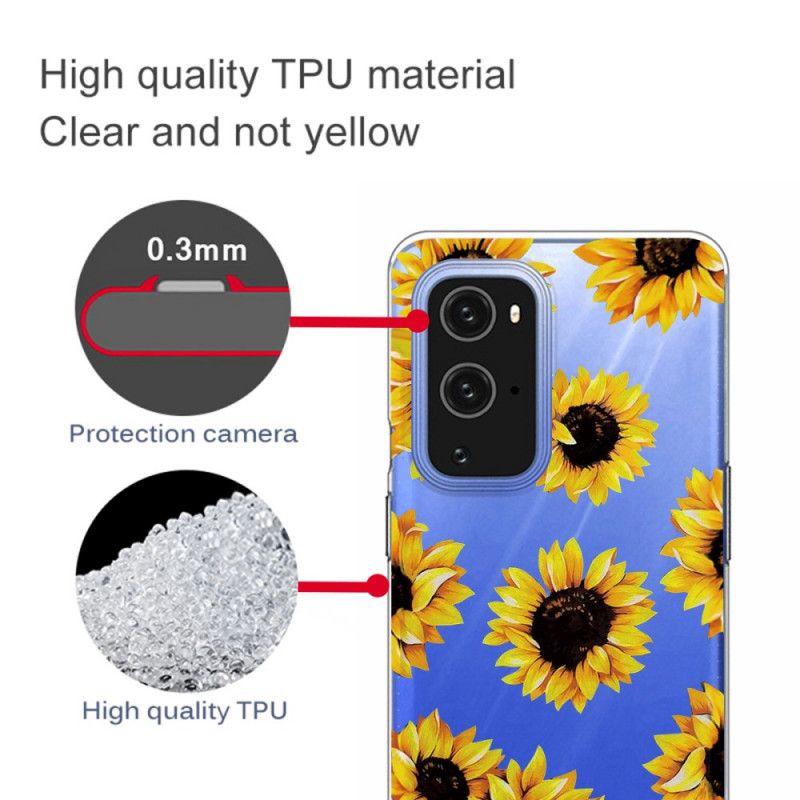 Coque Oneplus 9 Tournesols