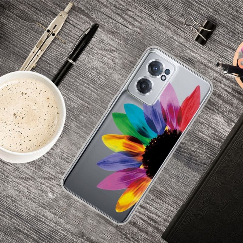 Coque OnePlus Nord CE 2 5G Tournesol Arc-en-Ciel