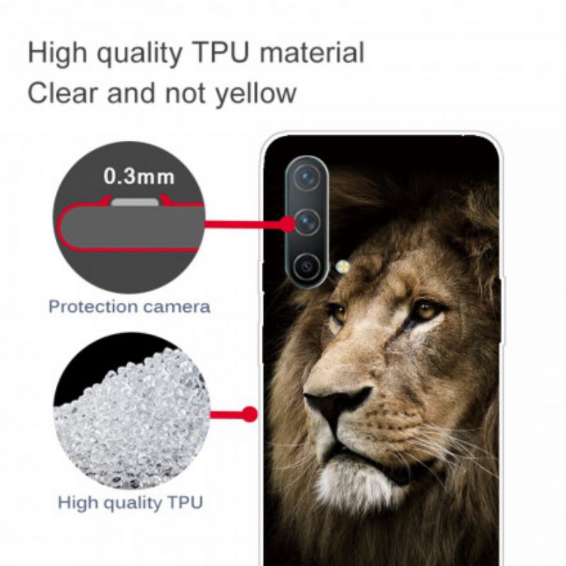 Coque OnePlus Nord CE 5G Tête De Lion