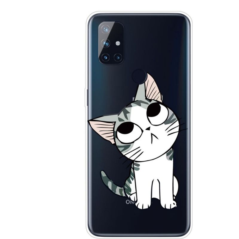 Coque Oneplus Nord N10 Charmant Chat