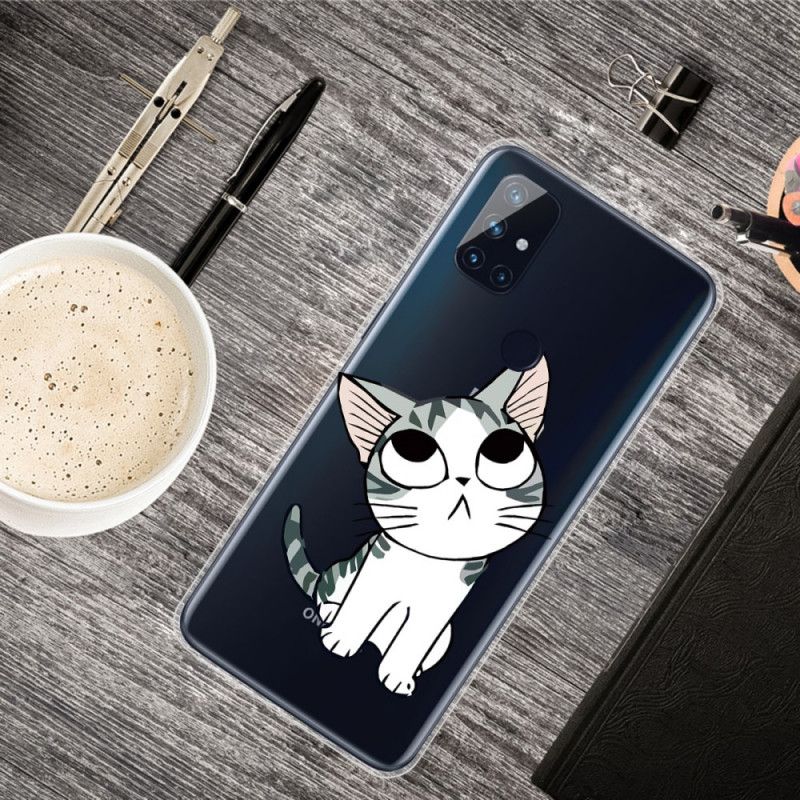 Coque Oneplus Nord N10 Charmant Chat