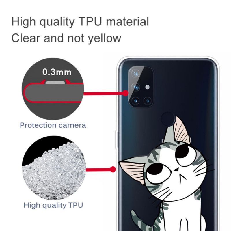 Coque Oneplus Nord N10 Charmant Chat