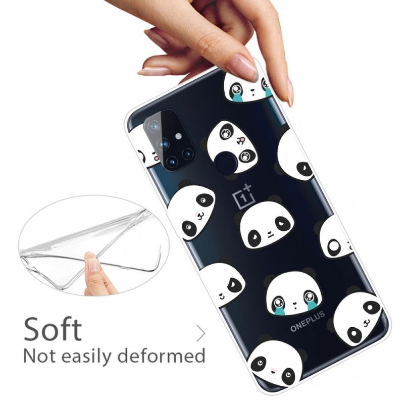 Coque Oneplus Nord N10 Pandas Sentimentaux