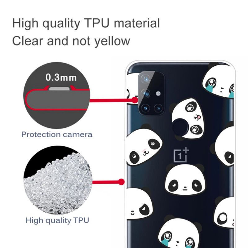 Coque Oneplus Nord N10 Pandas Sentimentaux