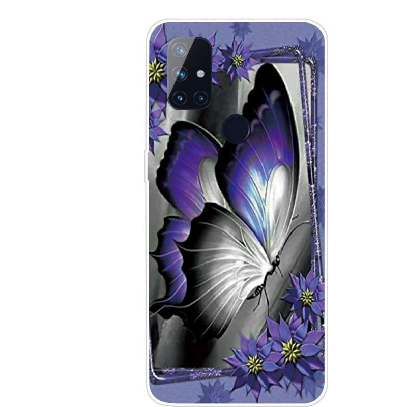 Coque Oneplus Nord N10 Papillon Royal