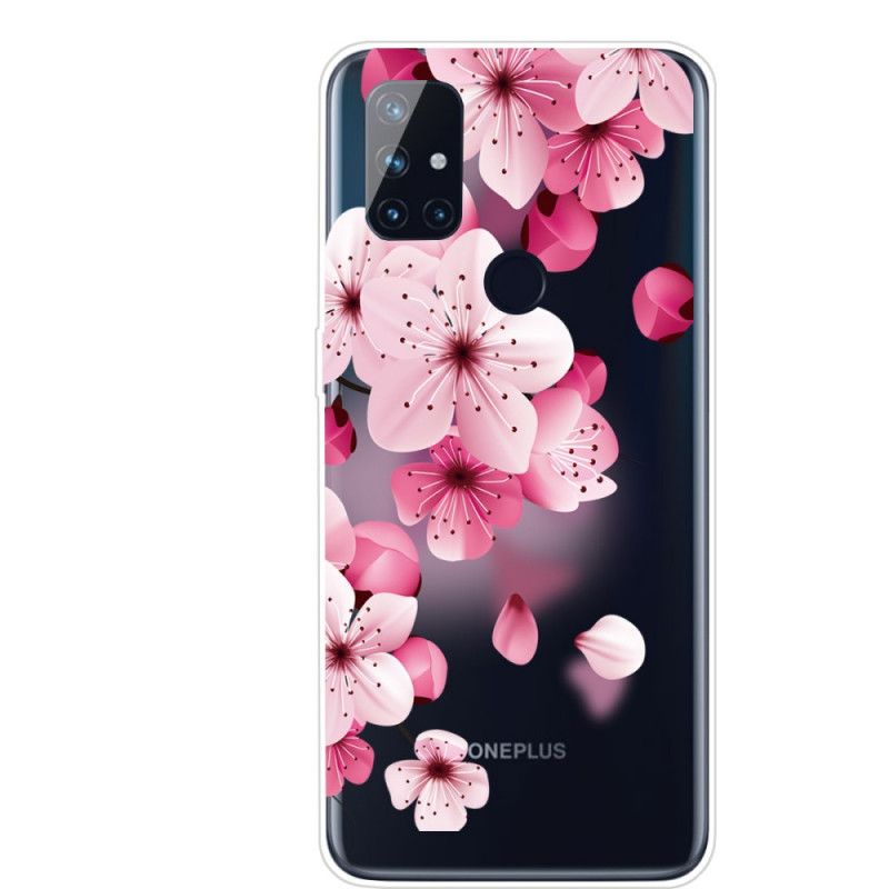 Coque Oneplus Nord N10 Petites Fleurs Roses