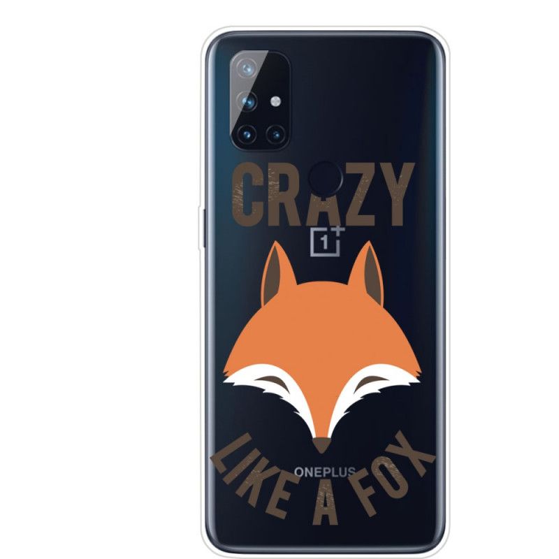 Coque Oneplus Nord N10 Renard / Crazy Like A Fox