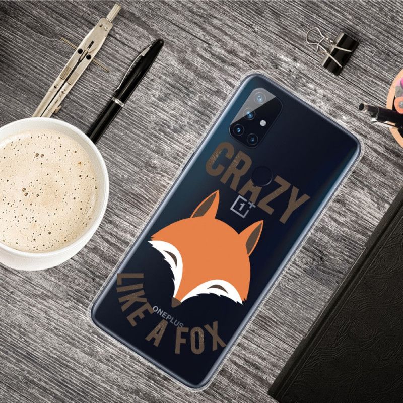 Coque Oneplus Nord N10 Renard / Crazy Like A Fox