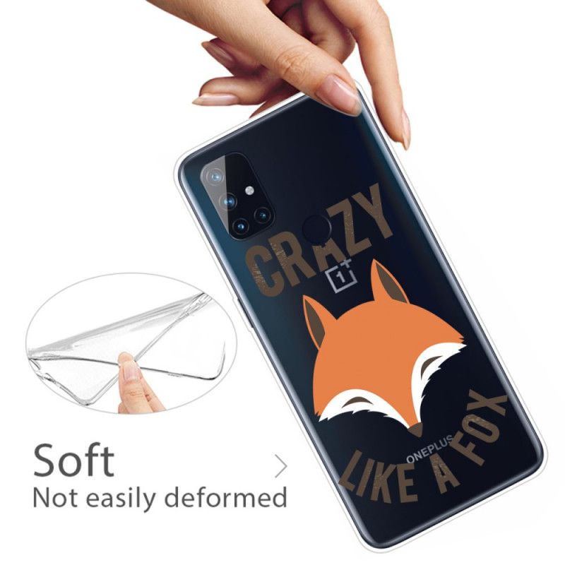 Coque Oneplus Nord N10 Renard / Crazy Like A Fox