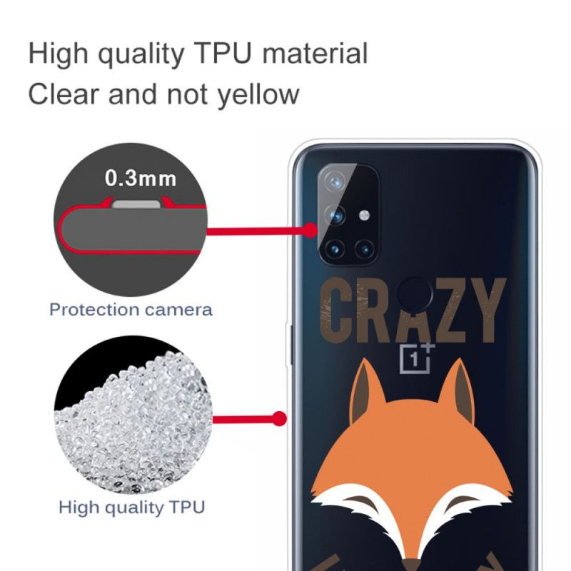 Coque Oneplus Nord N10 Renard / Crazy Like A Fox