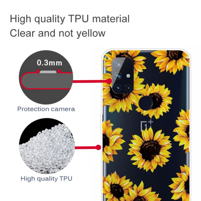 Coque Oneplus Nord N10 Tournesols