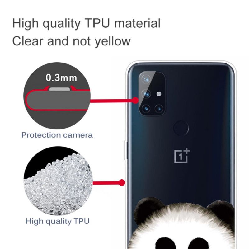 Coque Oneplus Nord N10 Transparente Panda