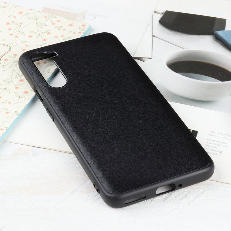 Coque Oneplus Nord Véritable Cuir Business