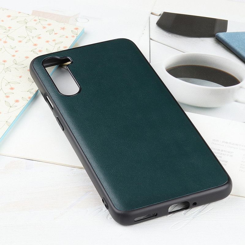 Coque Oneplus Nord Véritable Cuir Business