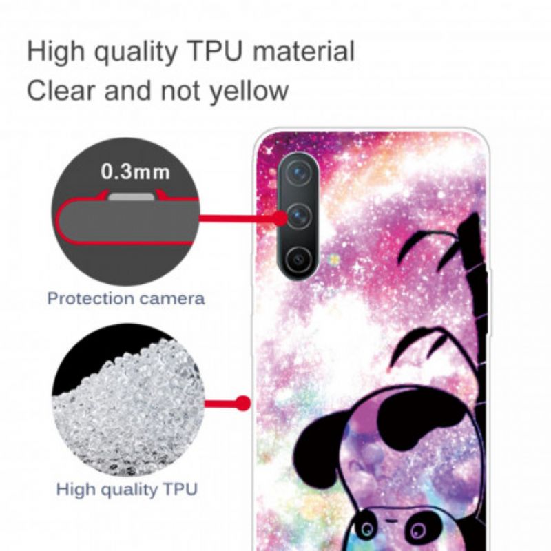 Coque Pour OnePlus Nord CE 5G Panda Et Bambou