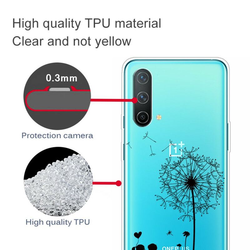 Coque Pour OnePlus Nord CE 5G Pissenlit Love