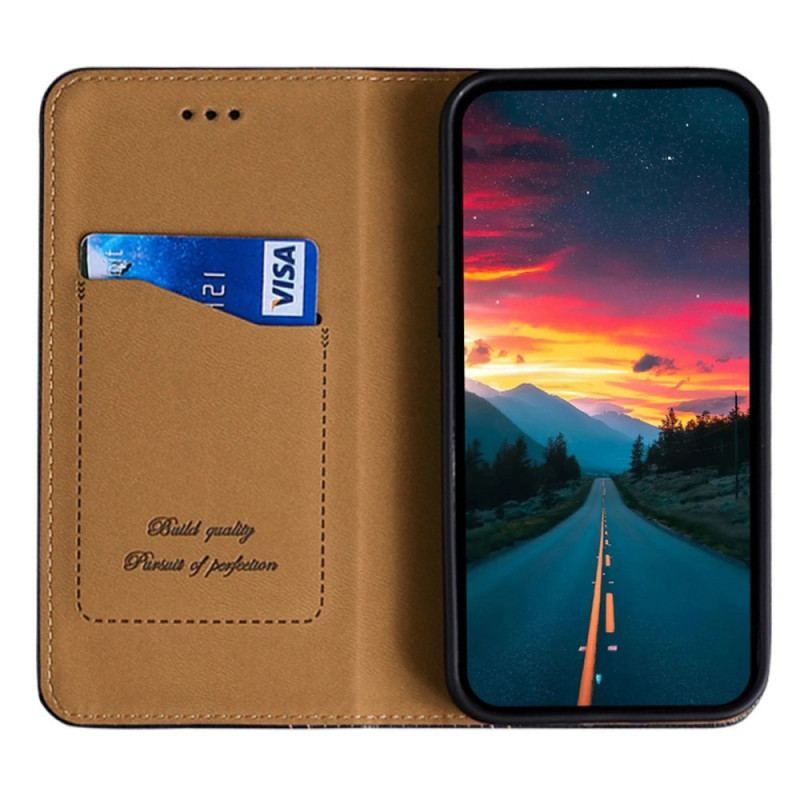 Flip Cover OnePlus 10 Pro 5G Simili Cuir Vintage