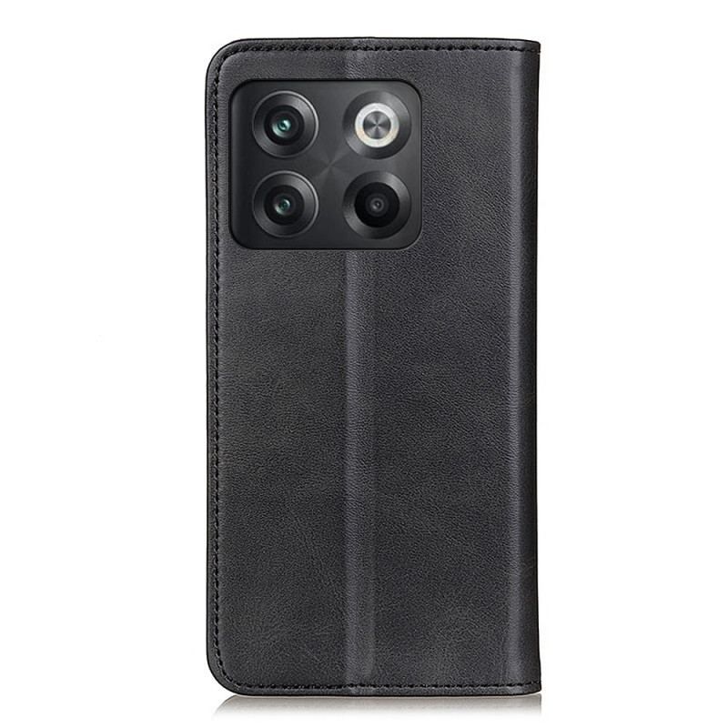 Flip Cover OnePlus 10T 5G Cuir Fendu