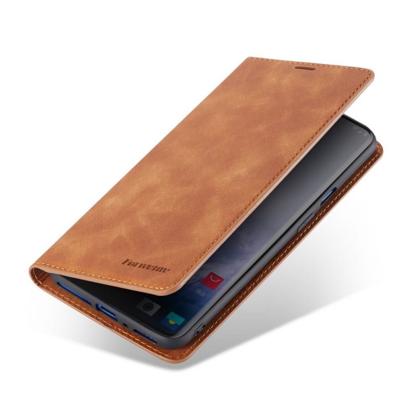 Flip Cover Oneplus 7 Effet Cuir Forwenw