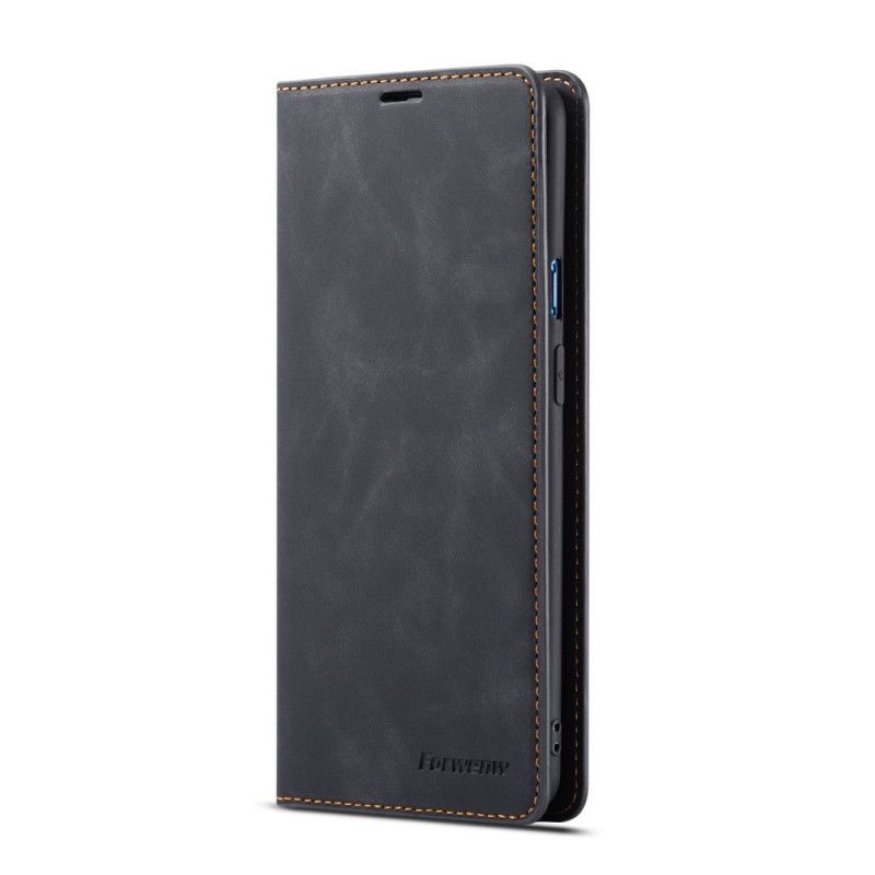 Flip Cover Oneplus 7 Effet Cuir Forwenw