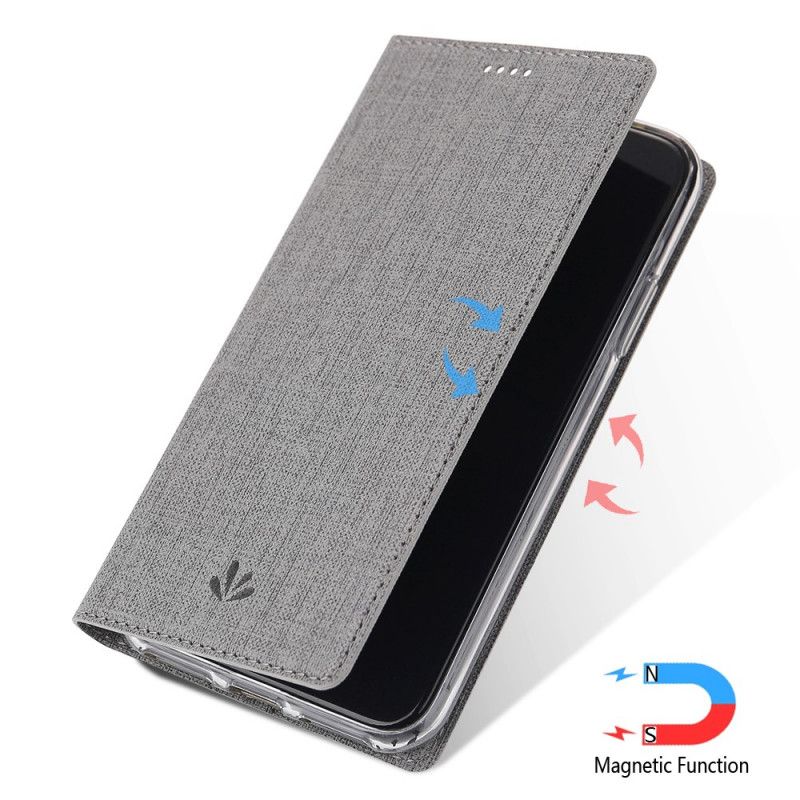 Flip Cover Oneplus 7t Texturée Vili Dmx