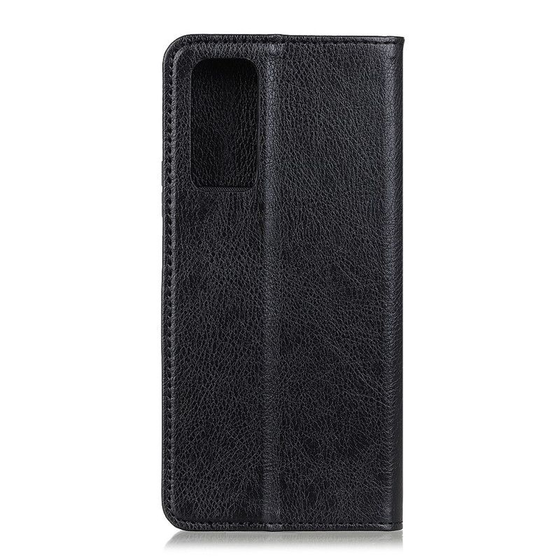 Flip Cover Oneplus 9 Pro Cuir Fendu Litchi