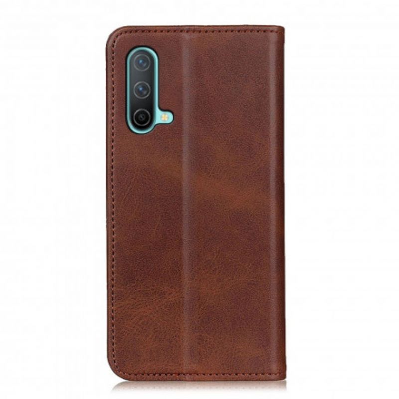 Flip Cover OnePlus Nord CE 5G Cuir Fendu