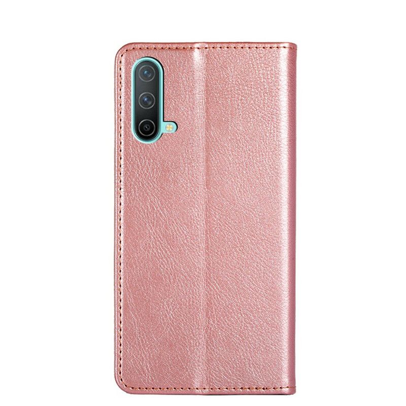 Flip Cover OnePlus Nord CE 5G Cuir Véritable