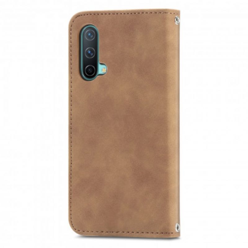 Flip Cover OnePlus Nord CE 5G Skin-touch Design