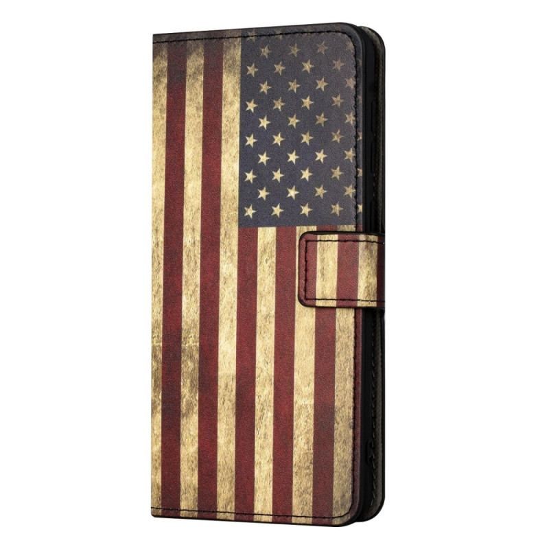 Housse OnePlus 10T 5G Drapeau Américain Vintage