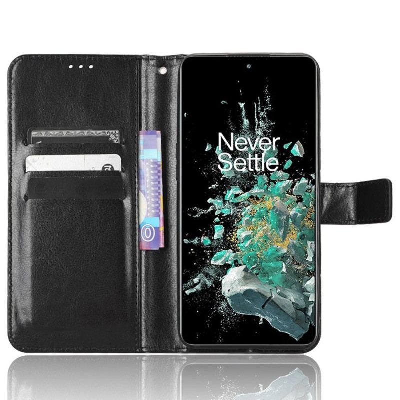 Housse OnePlus 10T 5G Simili Cuir Flashy à Lanière