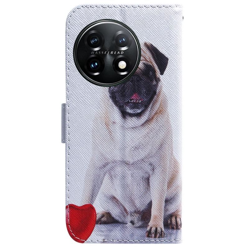 Housse OnePlus 11 5G Pug Dog