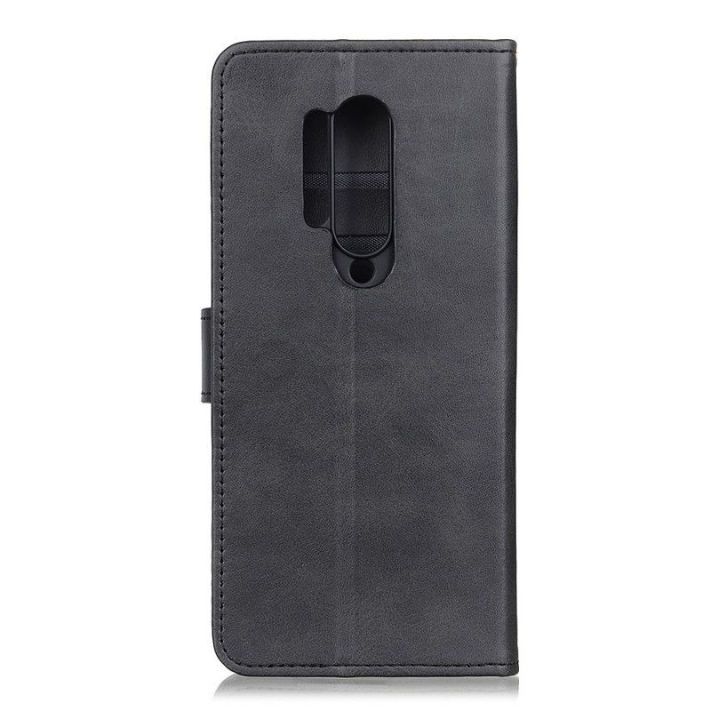 Housse Oneplus 8 Pro Effet Cuir Mat