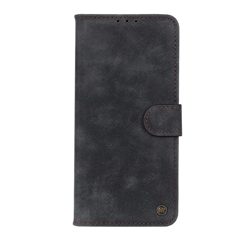 Housse Oneplus 9 Pro Style Cuir Vintage Rivet