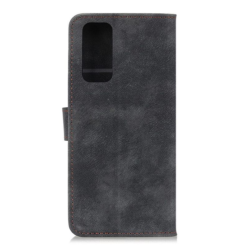 Housse Oneplus 9 Pro Style Cuir Vintage Rivet