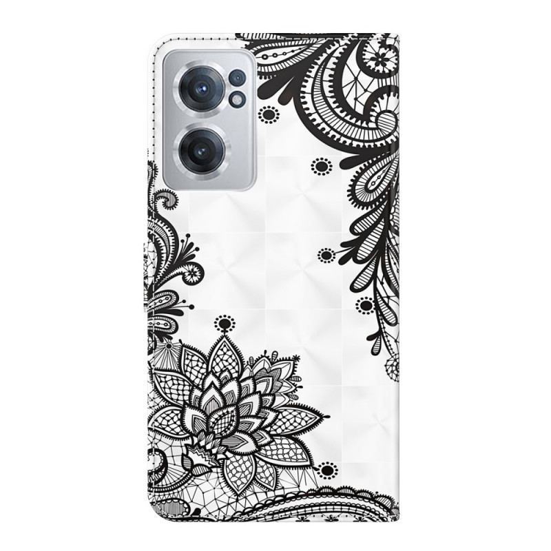 Housse OnePlus Nord CE 2 5G Motifs Noirs et Blancs