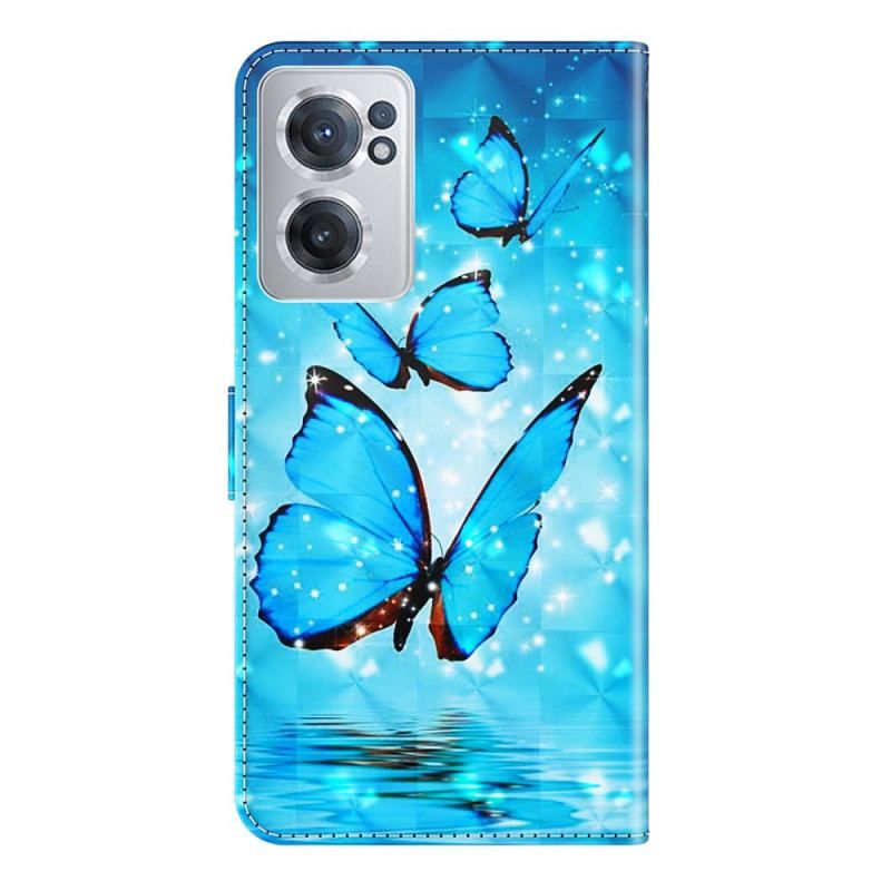 Housse OnePlus Nord CE 2 5G Papillon Aquatique