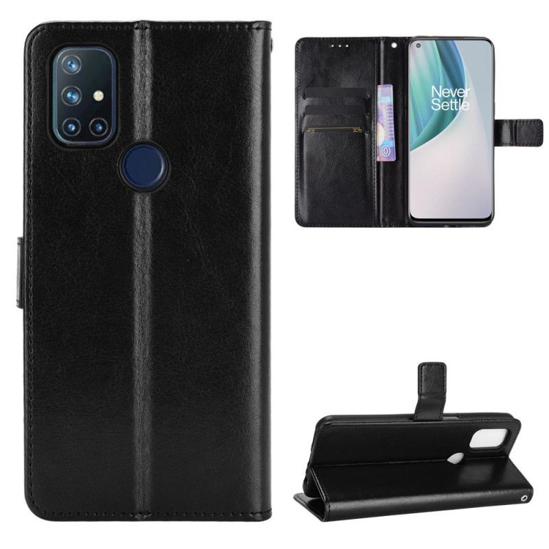 Housse Oneplus Nord N10 Simili Cuir Flashy