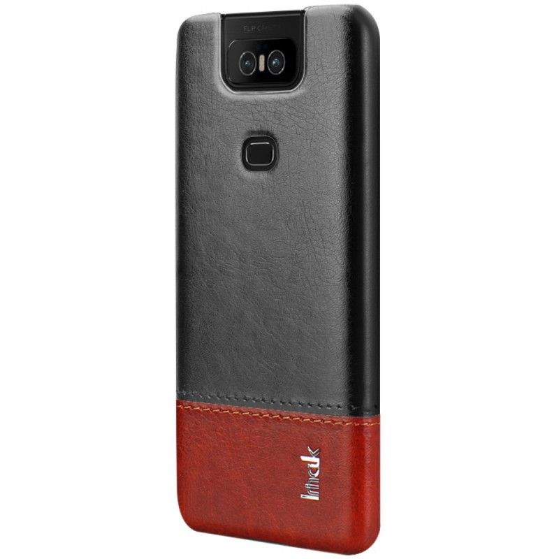 Coque Asus Zenfone 6 Imak Ruiyi Series Effet Cuir