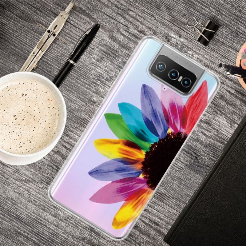 Coque Asus Zenfone 7 / 7 Pro Fleur Colorée