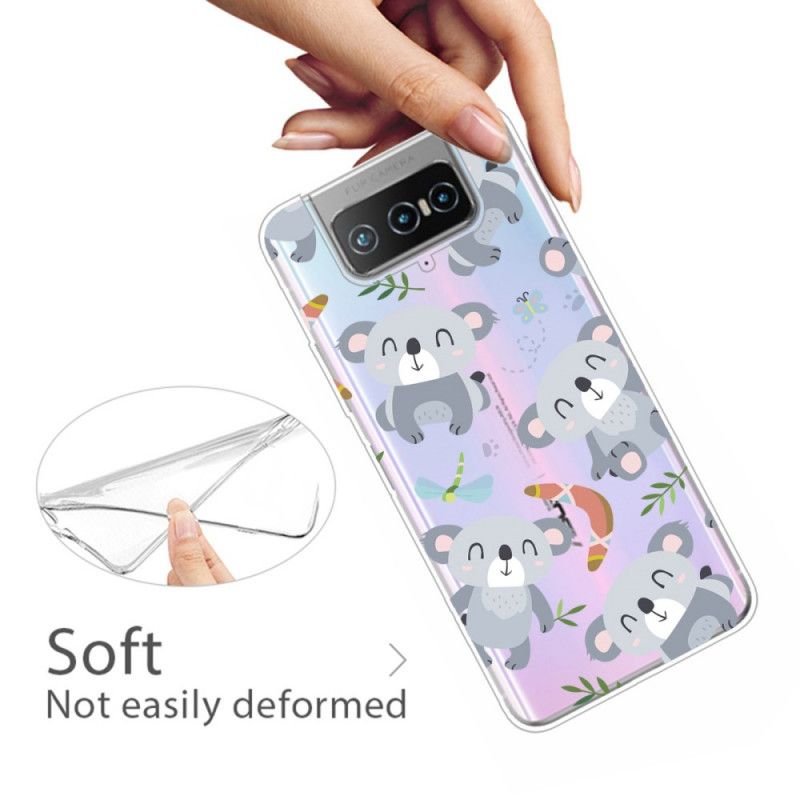 Coque Asus Zenfone 7 / 7 Pro Mignons Koalas