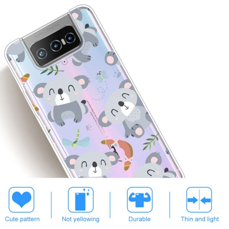 Coque Asus Zenfone 7 / 7 Pro Mignons Koalas