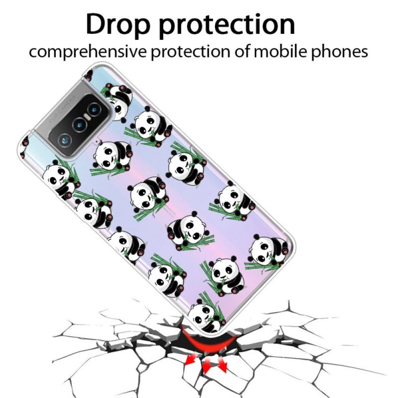 Coque Asus Zenfone 7 / 7 Pro Petits Pandas