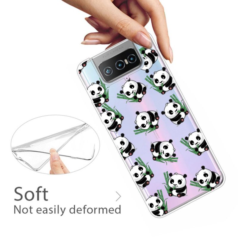 Coque Asus Zenfone 7 / 7 Pro Petits Pandas