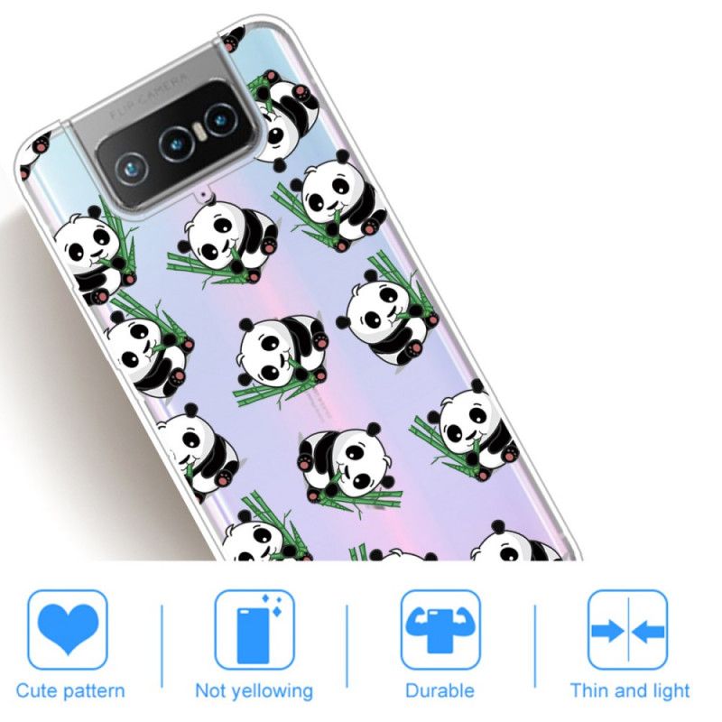 Coque Asus Zenfone 7 / 7 Pro Petits Pandas