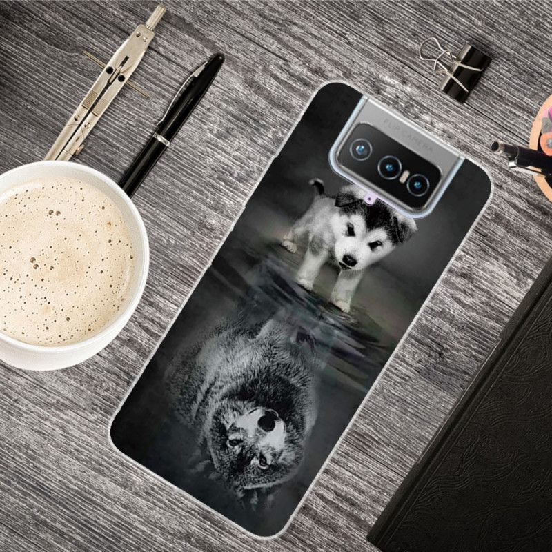 Coque Asus Zenfone 7 / 7 Pro Rêve De Chiot