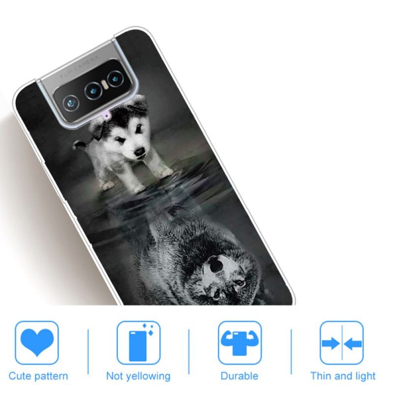 Coque Asus Zenfone 7 / 7 Pro Rêve De Chiot