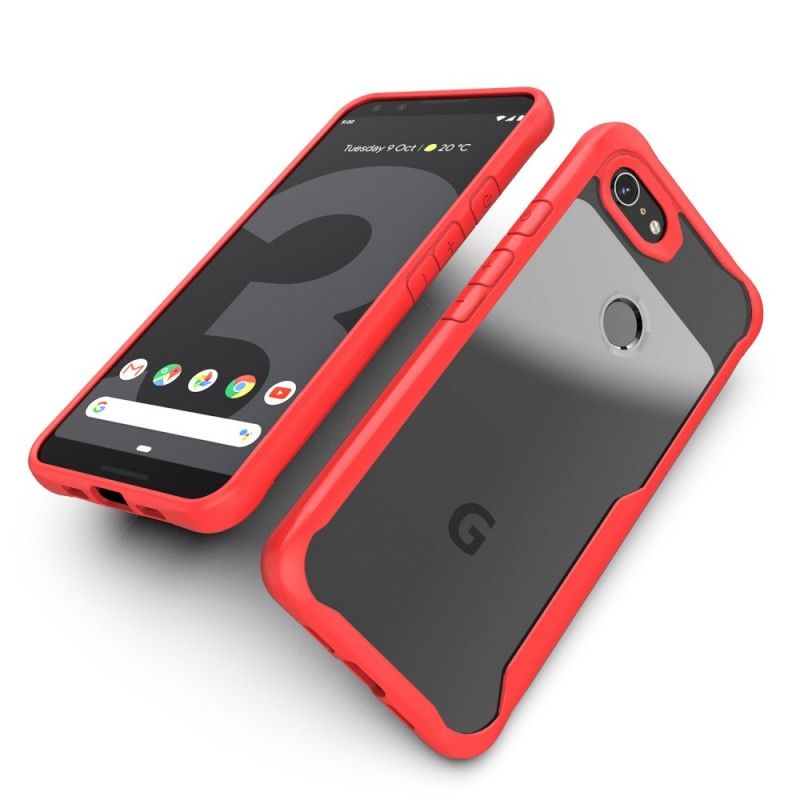 Coque Google Pixel 3a Hybride Rebord Biseauté