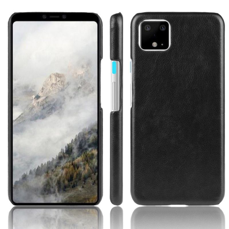 Coque Google Pixel 4 Xl Effet Cuir Litchi