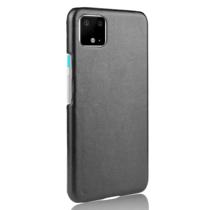 Coque Google Pixel 4 Xl Effet Cuir Litchi